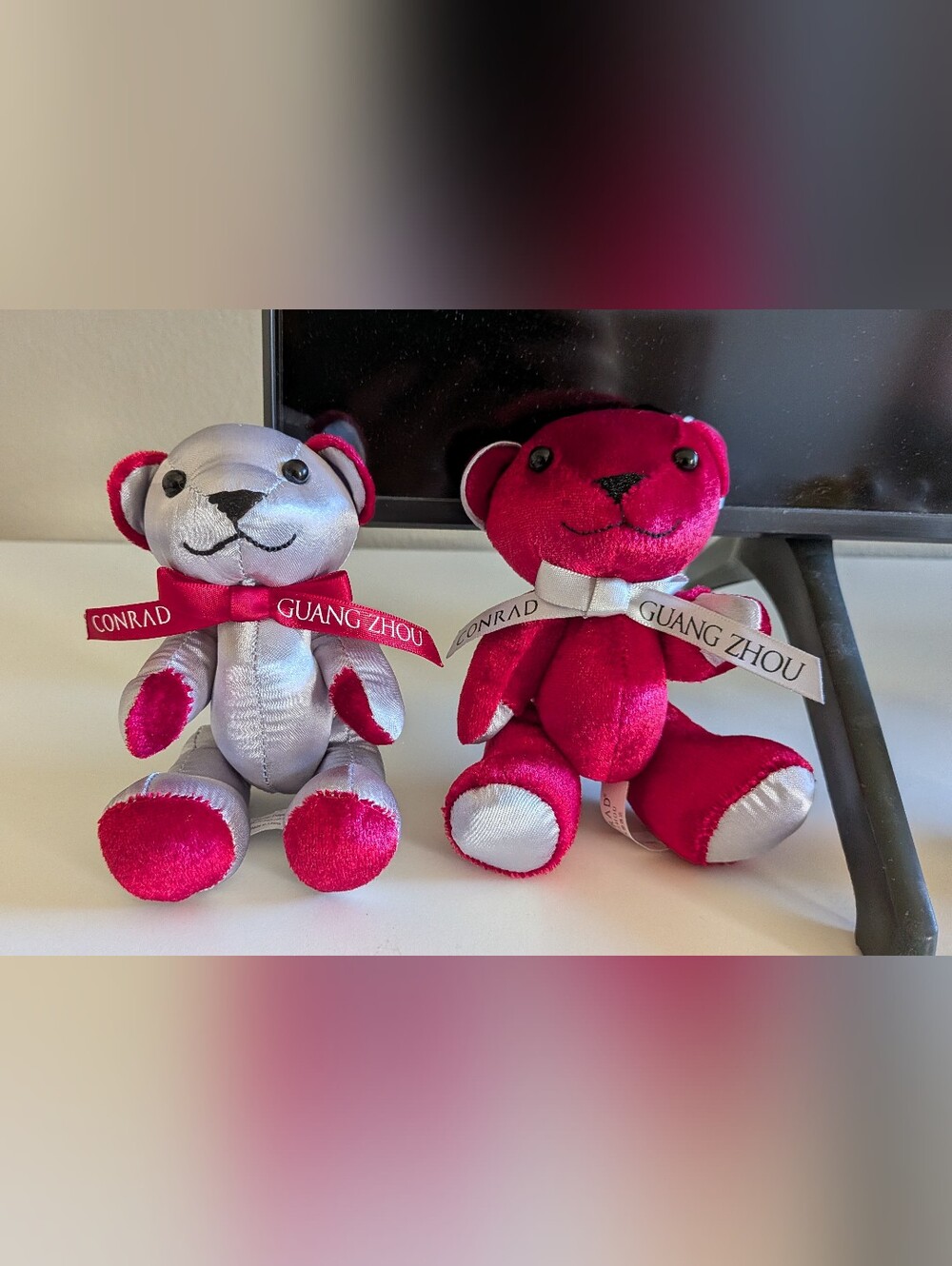 Limited-edition plush bear - From Conrad Guangzhou